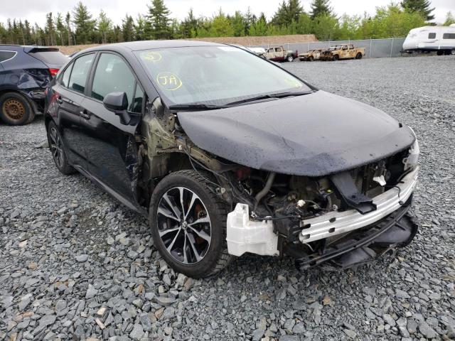 TOYOTA COROLLA LE 2020 with VIN 5YFBPRBE9LP027516 - Photo from auction