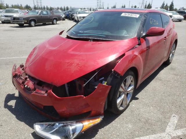 Photo 2 from auction – 2017 HYUNDAI VELOSTER with VIN KMHTC6AD1HU321442