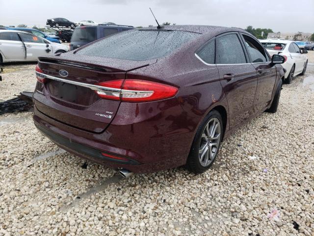 Photo 4 from auction – 2017 FORD FUSION SE with VIN 3FA6P0LU3HR304266
