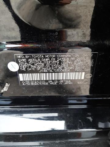 Photo 10 from auction – 2013 LEXUS GS 350 with VIN JTHBE1BL1D5008204