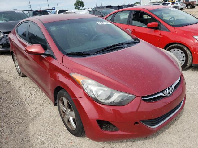 HYUNDAI ELANTRA GL 2013 with VIN KMHDH4AE1DU489014 - Photo from auction