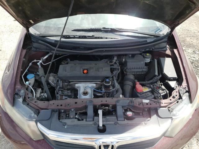 Photo 7 from auction – 2012 HONDA CIVIC LX with VIN 19XFB2F51CE382635