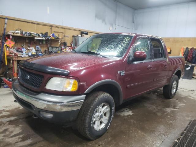 Photo 2 from auction – 2003 FORD F150 SUPER with VIN 1FTRW08L83KA38699