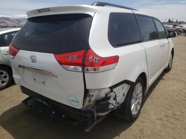 Photo 4 from auction – 2014 TOYOTA SIENNA XLE with VIN 5TDYK3DC3ES516733