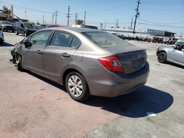Photo 3 from auction – 2012 HONDA CIVIC LX with VIN 2HGFB2F54CH582964