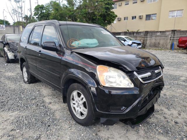 HONDA CR-V EX 2002 with VIN JHLRD78862C035595 - Photo from auction