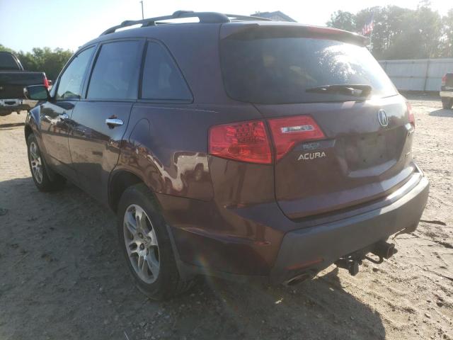 Photo 3 from auction – 2008 ACURA MDX with VIN 2HNYD28248H527677