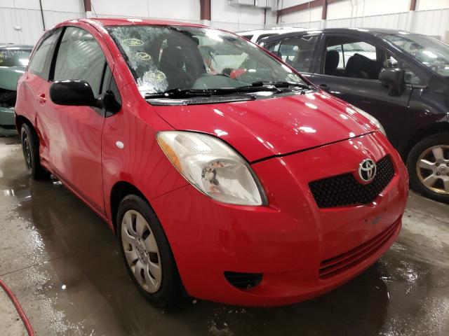 TOYOTA YARIS 2007 with VIN JTDJT923375101019 - Photo from auction
