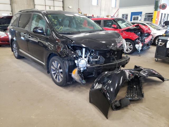 TOYOTA SIENNA XLE 2018 with VIN 5TDDZ3DC6JS194495 - Photo from auction