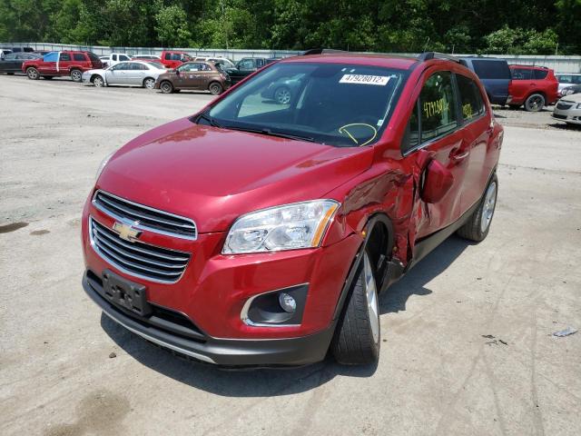 Photo 2 from auction – 2015 CHEVROLET TRAX LTZ with VIN KL7CJTSB3FB142010