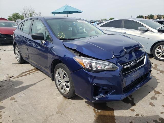 SUBARU IMPREZA 2018 with VIN 4S3GTAA63J3735439 - Photo from auction