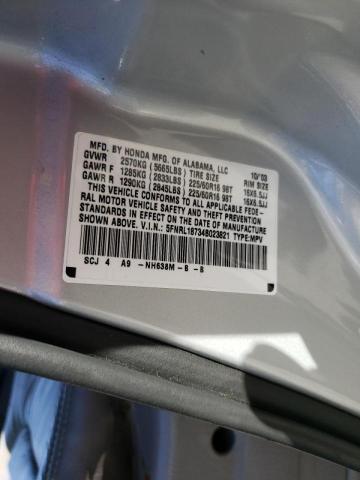 Photo 10 from auction – 2004 HONDA ODYSSEY EX with VIN 5FNRL18734B023821