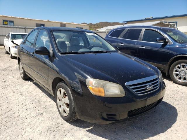 KIA SPECTRA EX 2009 with VIN KNAFE222595666998 - Photo from auction