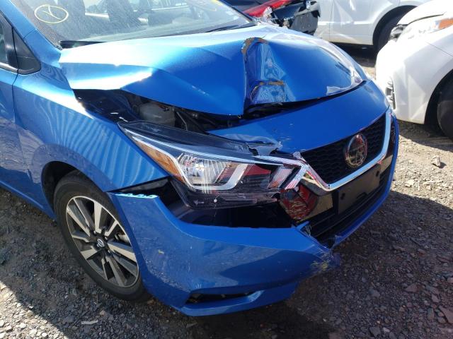Photo 9 from auction – 2021 NISSAN VERSA SV with VIN 3N1CN8EV0ML924614