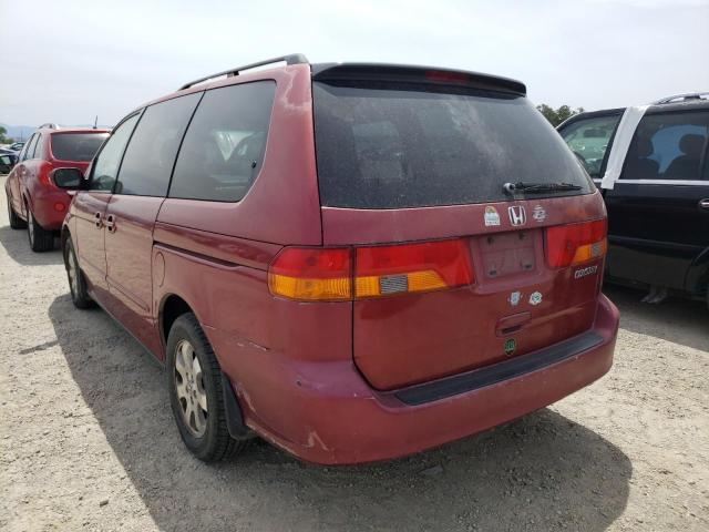 Photo 3 from auction – 2002 HONDA ODYSSEY EX with VIN 5FNRL18652B051964