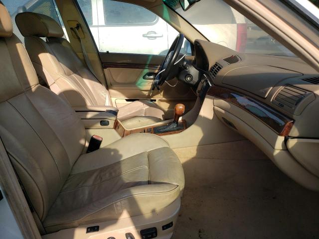 Photo 5 from auction – 2000 BMW 740 I AUTO with VIN WBAGG8340YDN80861