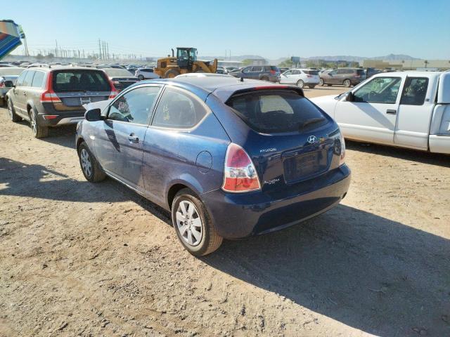 Photo 3 from auction – 2010 HYUNDAI ACCENT BLU with VIN KMHCM3AC6AU184510