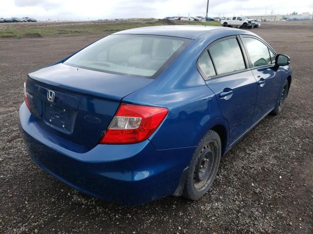 Photo 4 from auction – 2012 HONDA CIVIC LX with VIN 2HGFB2F55CH016019