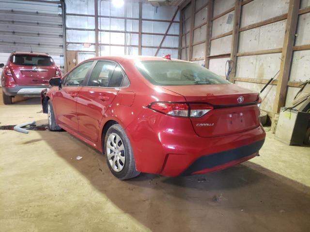 Photo 3 from auction – 2021 TOYOTA COROLLA LE with VIN 5YFEPMAE4MP250873