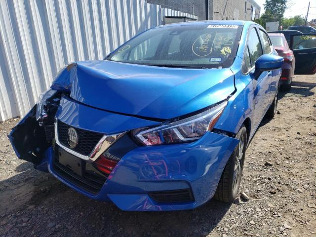 Photo 2 from auction – 2021 NISSAN VERSA SV with VIN 3N1CN8EV0ML924614