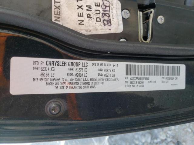 Photo 10 from auction – 2014 CHRYSLER 300 with VIN 2C3CCAAG0EH373052