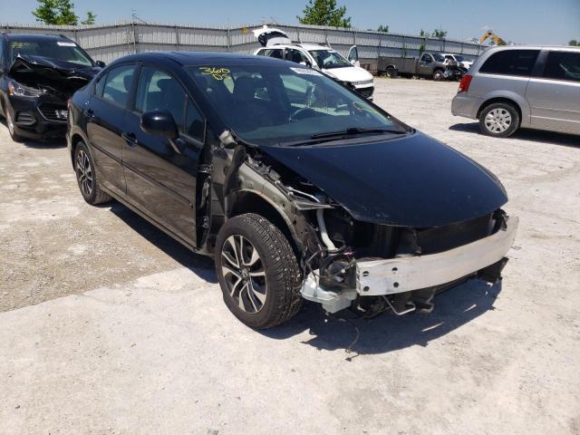 HONDA CIVIC EXL 2013 with VIN 19XFB2F92DE007874 - Photo from auction