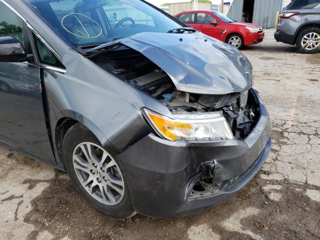 Photo 9 from auction – 2012 HONDA ODYSSEY EX with VIN 5FNRL5H69CB056092