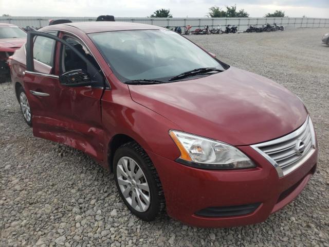 NISSAN SENTRA S 2015 with VIN 3N1AB7AP3FL657456 - Photo from auction