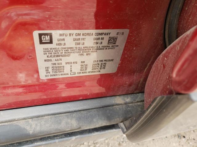 Photo 10 from auction – 2015 BUICK ENCORE with VIN KL4CJESB0FB255437