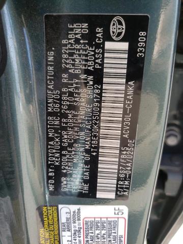 Photo 10 from auction – 2005 TOYOTA CAMRY LE with VIN 4T1BE30K25U091782