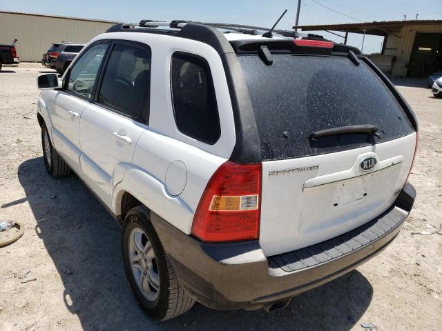 Photo 3 from auction – 2007 KIA SPORTAGE E with VIN KNDJF723X77358937