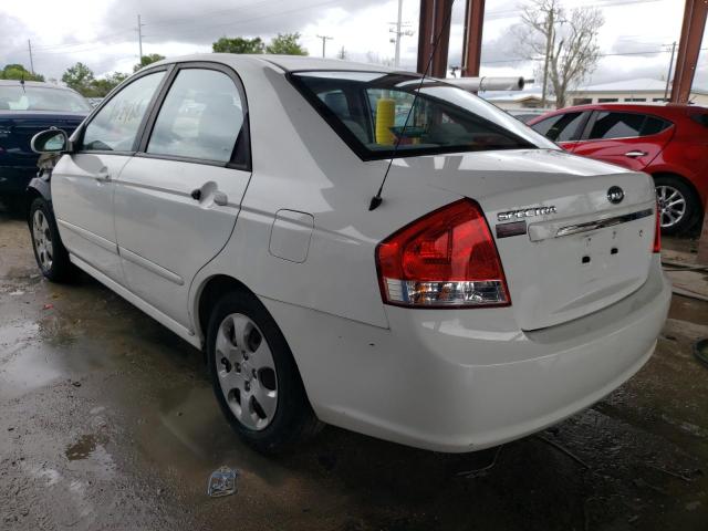 Photo 3 from auction – 2009 KIA SPECTRA EX with VIN KNAFE221295630984