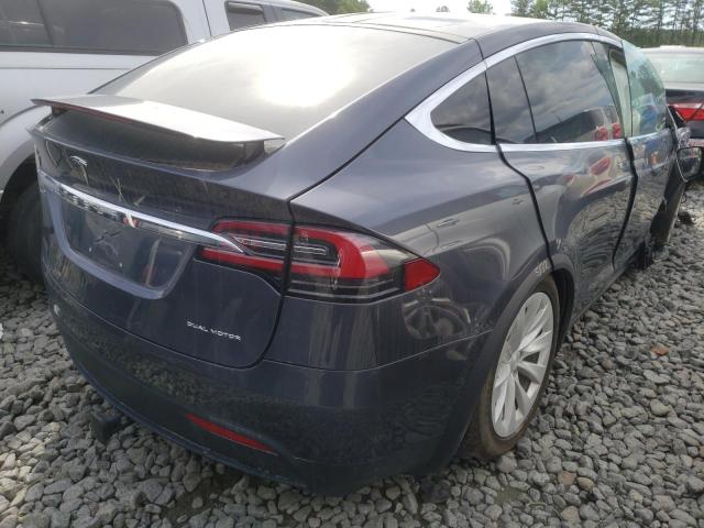 Photo 4 from auction – 2020 TESLA MODEL X with VIN 5YJXCDE24LF228726
