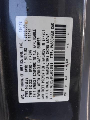 Photo 10 from auction – 2013 HONDA ACCORD EXL with VIN 1HGCT2B80DA000889