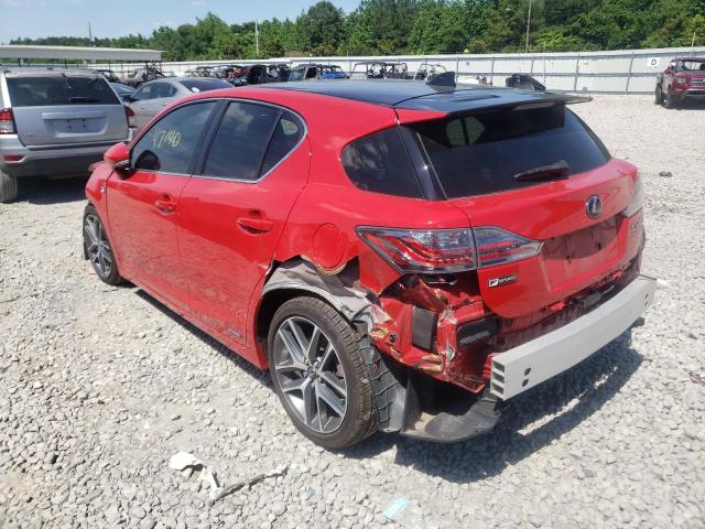 Photo 3 from auction – 2016 LEXUS CT 200 with VIN JTHKD5BH8G2270510