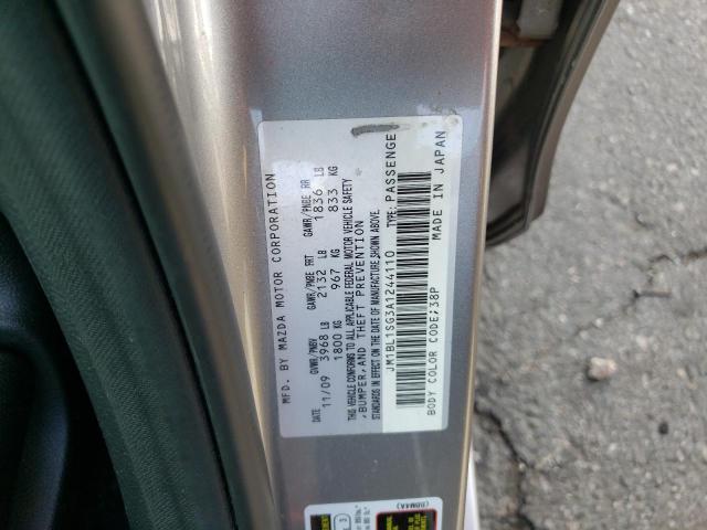 Photo 10 from auction – 2010 MAZDA 3 I with VIN JM1BL1SG3A1244110