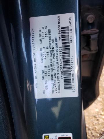 Photo 10 from auction – 2009 MAZDA 3 I with VIN JM1BK32F691211832