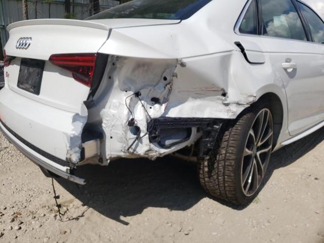 Photo 9 from auction – 2018 AUDI S4 PRESTIG with VIN WAUC4AF48JA002668