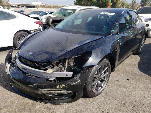 Photo 2 from auction – 2021 TESLA MODEL 3 with VIN 5YJ3E1EA3MF022507