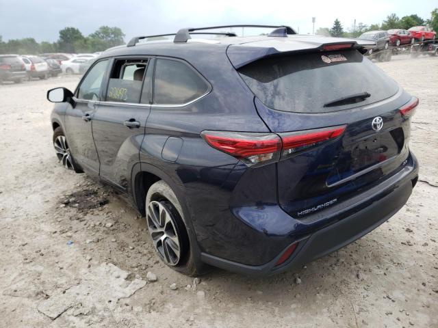 Photo 3 from auction – 2021 TOYOTA HIGHLANDER with VIN 5TDGZRAH3MS041173