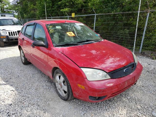 FORD FOCUS ZX5 2005 with VIN 3FAFP37N35R142560 - Photo from auction