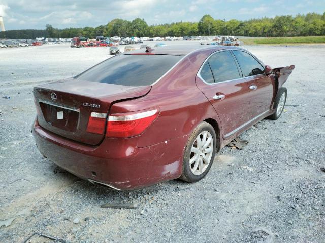 Photo 4 from auction – 2007 LEXUS LS 460 with VIN JTHBL46F175035516