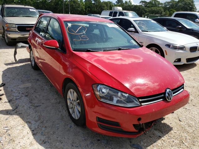 Photo 1 from auction – 2017 VOLKSWAGEN GOLF S with VIN 3VW217AU9HM045959