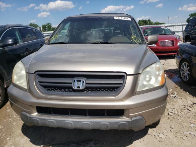 Photo 9 from auction – 2004 HONDA PILOT EX with VIN 2HKYF18414H597540