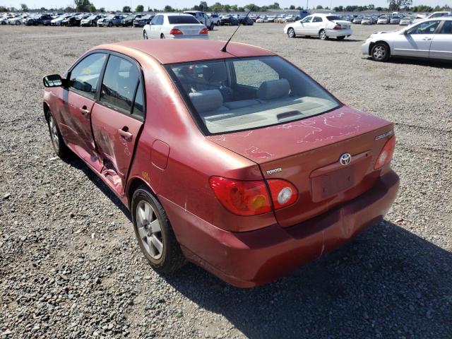 Photo 3 from auction – 2004 TOYOTA COROLLA CE with VIN JTDBR38E542023008