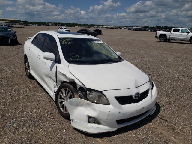 TOYOTA COROLLA 2009 with VIN 1NXBU40E09Z160560 - Photo from auction