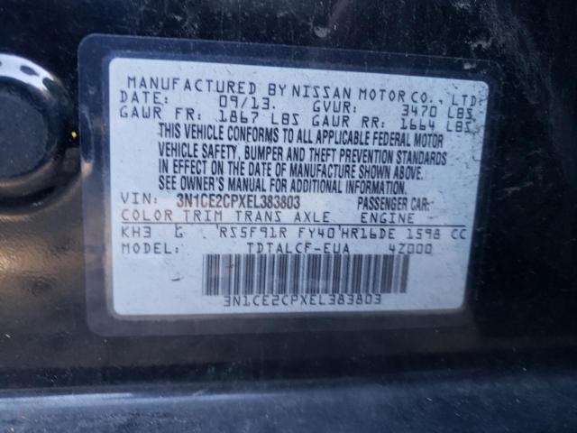 Photo 10 from auction – 2014 NISSAN VERSA NOTE with VIN 3N1CE2CPXEL383803