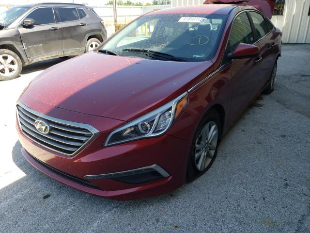 Photo 2 from auction – 2015 HYUNDAI SONATA SE with VIN 5NPE24AF9FH110325