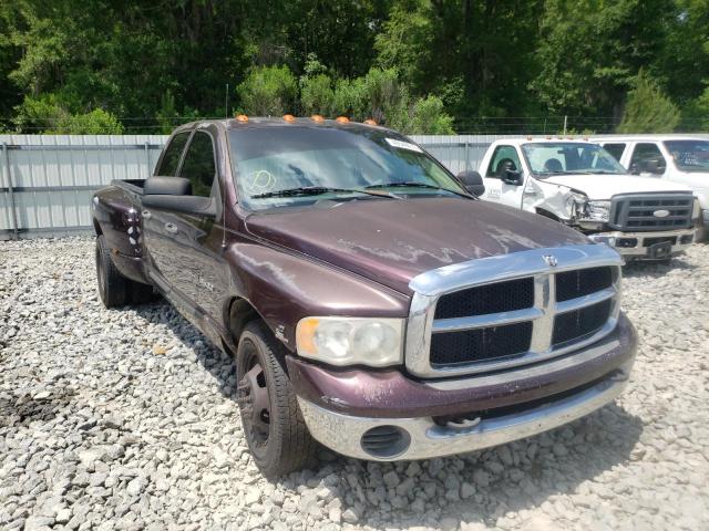 DODGE RAM 3500 S 2004 with VIN 3D7MA48C54G120999 - Photo from auction