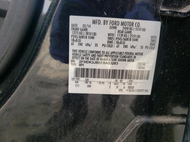 Photo 10 from auction – 2014 FORD EDGE SEL with VIN 2FMDK3J9XEBA53283